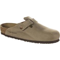 Rückansicht von Birkenstock Boston Sandalen Herren tabacco brown
