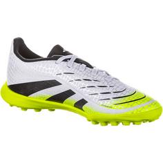 Rückansicht von adidas PREDATOR LEAGUE TF J Fußballschuhe Kinder ftwwht-cblack-luclem