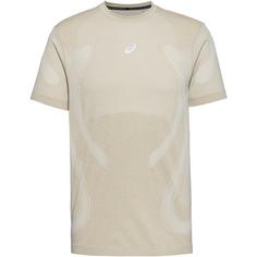 ASICS ROAD SEAMLESS Funktionsshirt Herren cream