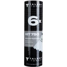 Rückansicht von Talbot-Torro Badmintonball weiß