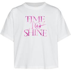 Nike NSW EMPOWER SHINE T-Shirt Kinder white