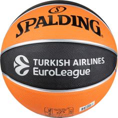 Rückansicht von SPALDING Basketball black-orange