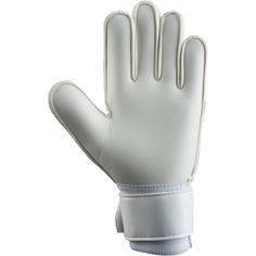 Rückansicht von Uhlsport FM Cybertec Soft Pro Torwarthandschuhe weiß-cyberblau-schwarz