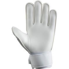 Rückansicht von Uhlsport FM Cybertec Soft Torwarthandschuhe weiß-cyberblau-schwarz
