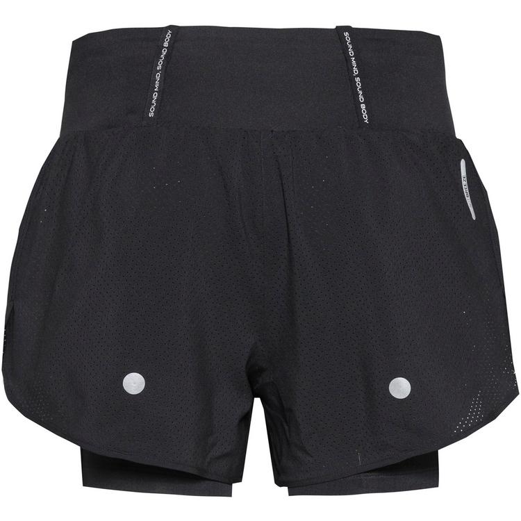ASICS ASICS ROAD 2-N-1 3.5IN Funktionsshorts Damen - performance black-performance black - 0 | SportScheck