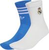 adidas Real Madrid 25-26 Socken Herren - white-blubir