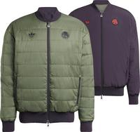 adidas FC Bayern M&uuml;nchen Icon Polyjacke Herren - aurbla-basgrn