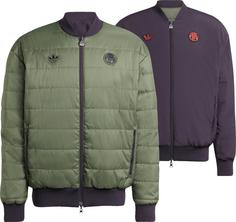 adidas FC Bayern München Icon Polyjacke Herren aurbla-basgrn