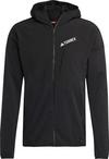 adidas TECHROCK WIND Fleecejacke Herren - black