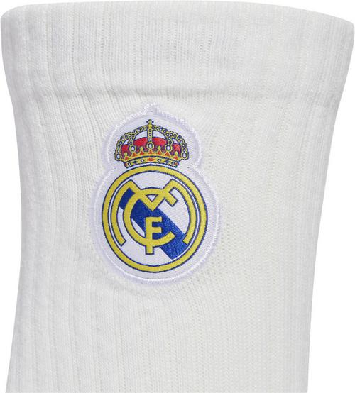 Rückansicht von adidas Real Madrid 25-26 Fußballstrümpfe Herren white-blubir