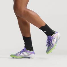 Rückansicht von adidas F50 FG Fußballschuhe Herren purrus-ftwwht-luclem