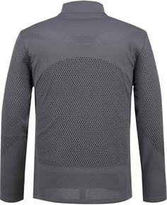 Rückansicht von Under Armour Halo Engineered Laufjacke Herren gray