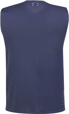 Rückansicht von Under Armour Halo Vent Funktionstank Herren blue