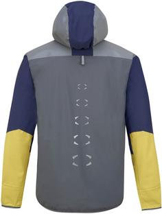 Rückansicht von Under Armour Halo Laufjacke Herren gray