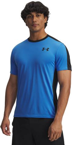 Rückansicht von Under Armour HG Wordmark Funktionsshirt Herren blue