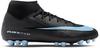 Nike ZM SUPERFLY 10 ACADEMY AG Fu&szlig;ballschuhe Herren - black-ice blue
