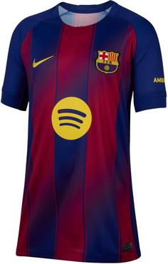 Nike FC Barcelona 25-26 heim Fußballtrikot Kinder deep royal blue-midwest gold