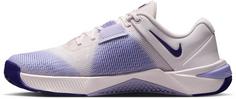 Rückansicht von Nike METCON 10 Fitnessschuhe Damen pearl pink-court purple-hydrangeas-black