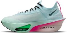 Rückansicht von Nike AIR ZOOM ALPHAFLY NEXT% 3 Laufschuhe Herren glacier blue-black-mint foam-green shock