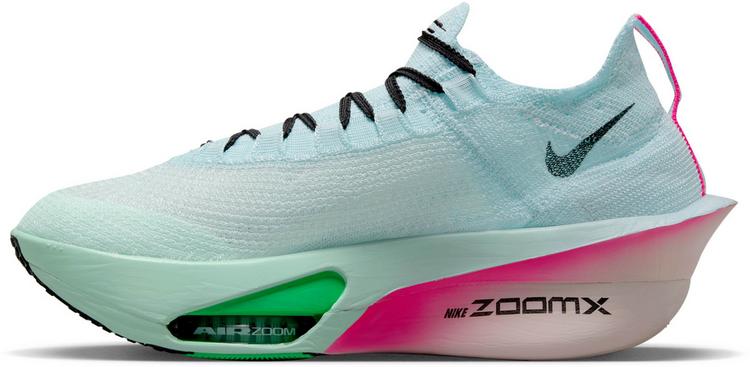 Nike Nike AIR ZOOM ALPHAFLY NEXT% 3 Laufschuhe Herren - glacier blue-black-mint foam-green shock - 0 | SportScheck