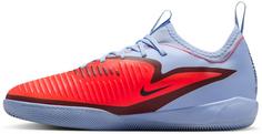 Rückansicht von Nike JR PHANTOM 6 LOW ACAD IC Fußballschuhe Kinder royal tint-bright crimson-black