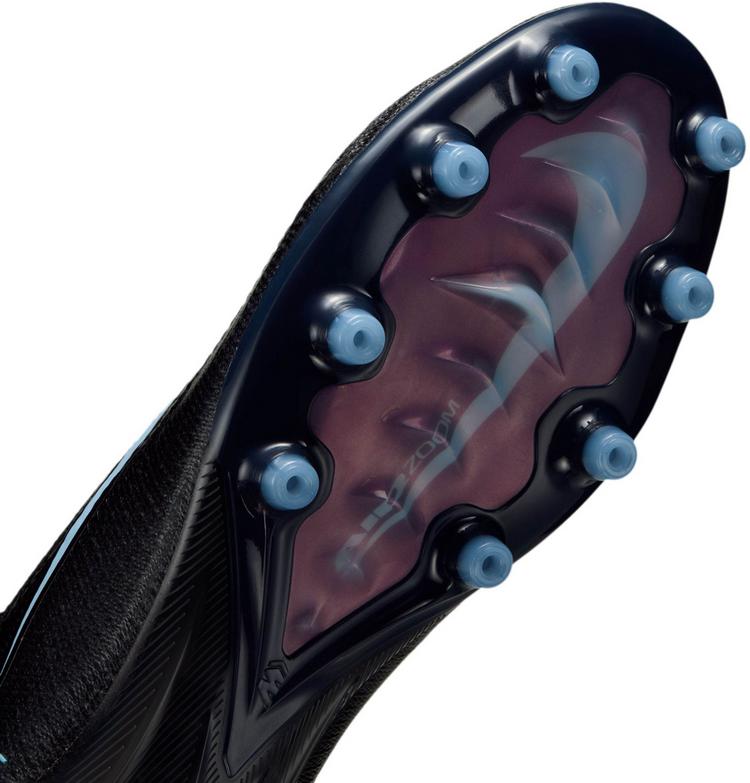 Nike Nike ZM SUPERFLY 10 AG-PRO Fu&szlig;ballschuhe Herren - black-ice blue - 4 | SportScheck