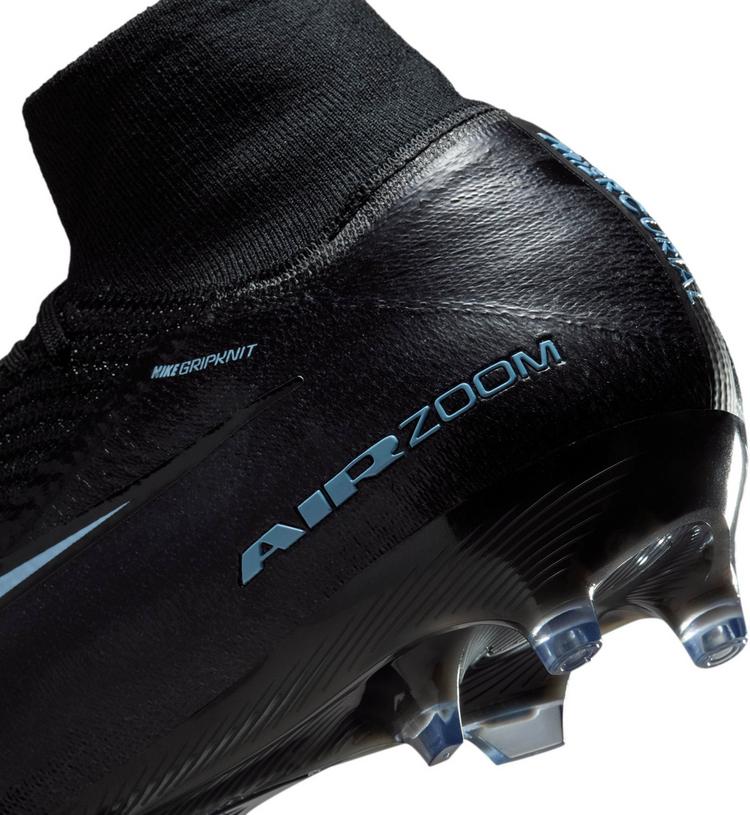 Nike Nike ZM SUPERFLY 10 AG-PRO Fu&szlig;ballschuhe Herren - black-ice blue - 6 | SportScheck
