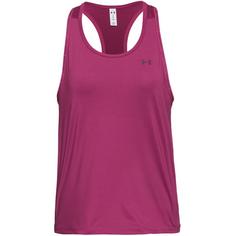 Under Armour TECH KNOCKOUT TANK Funktionstank Damen red