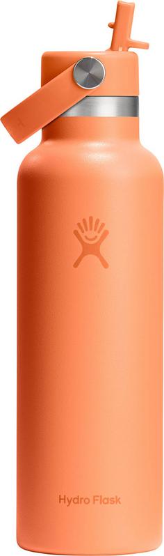 Hydro Flask 21 OZ STANDARD FLEX STRAW Isolierflasche nectar orange