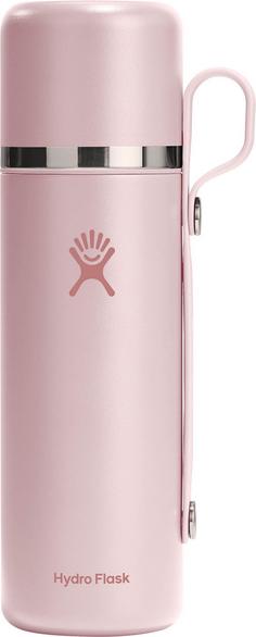 Rückansicht von Hydro Flask 28 OZ HOT FLASK AND CUP Isolierflasche trillium