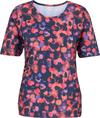 JOY sportswear Donja Funktionsshirt Damen - hibiscus red print
