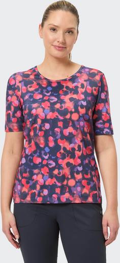 Rückansicht von JOY sportswear Donja Funktionsshirt Damen hibiscus red print