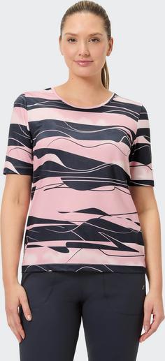 Rückansicht von JOY sportswear Ramina Funktionsshirt Damen pink salt print