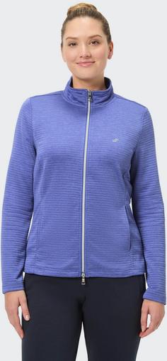 Rückansicht von JOY sportswear Peggy Funktionsjacke Damen blueberry melange