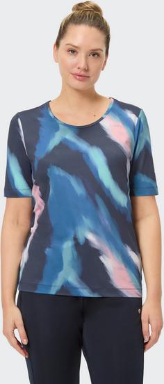 Rückansicht von JOY sportswear Avena Funktionsshirt Damen velvet night print