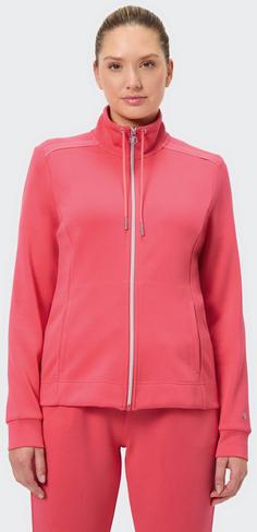 Rückansicht von JOY sportswear Juliane Funktionsjacke Damen hibiscus red