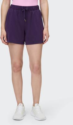 Rückansicht von VENICE BEACH Tilly Funktionsshorts Damen eggplant