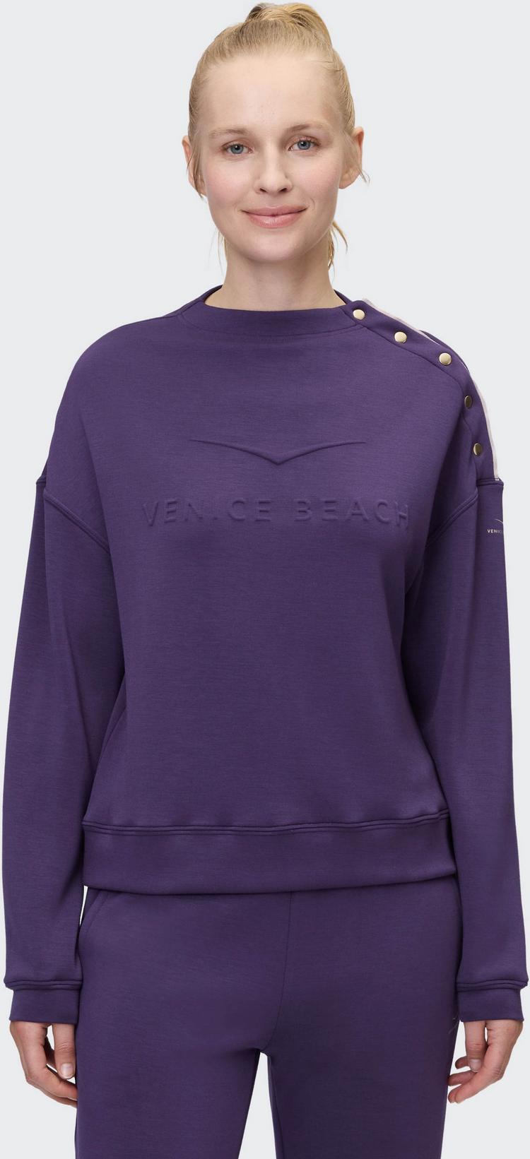 VENICE BEACH VENICE BEACH Cody Sweatshirt Damen - eggplant - 0 | SportScheck