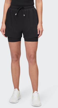 Rückansicht von VENICE BEACH Catherine Funktionsshorts Damen black