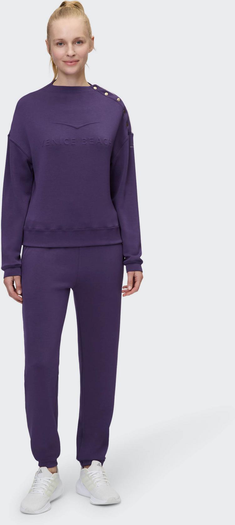 VENICE BEACH VENICE BEACH Cody Sweatshirt Damen - eggplant - 2 | SportScheck