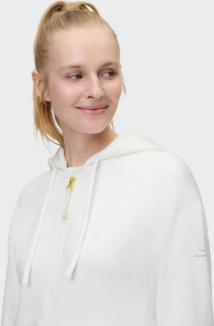 VENICE BEACH VENICE BEACH Ceylene Kapuzenjacke Damen - cloud white - 3 | SportScheck
