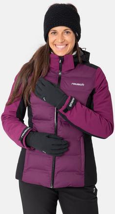 Rückansicht von Reusch Lively R-TEX® XT TOUCH-TEC Handschuhe Damen black-silver