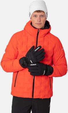 Rückansicht von Reusch Brandon R-TEX® XT Skihandschuhe Herren black-white