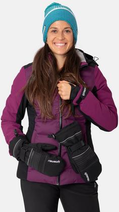 Rückansicht von Reusch Conan R-TEX® XT Skihandschuhe Herren black-white