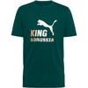 PUMA Borussia M&ouml;nchen Gladbach T-Shirt Herren - dark myrtle-puma gold