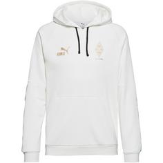 PUMA Borussia Mönchen Gladbach Hoodie Herren warm white-puma gold