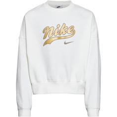 Nike NSW TREND Sweatshirt Kinder sail-metallic gold