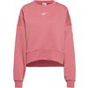 Nike Essential Sweatshirt Damen - canyon pink-white
