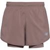 NEW BALANCE Funktionsshorts Damen - earth shadow