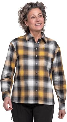 Rückansicht von Schöffel Limedes Funktionsbluse Damen brass statue